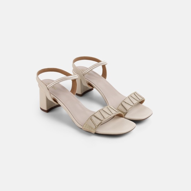 Mochi Women Off-white Party Sandals (SKU: 40-122-66-36)