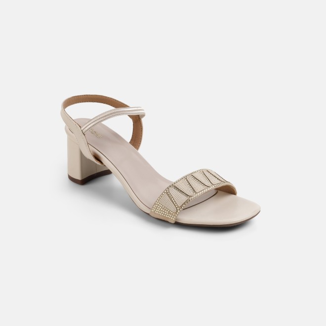 Mochi Women Off-white Party Sandals (SKU: 40-122-66-36)