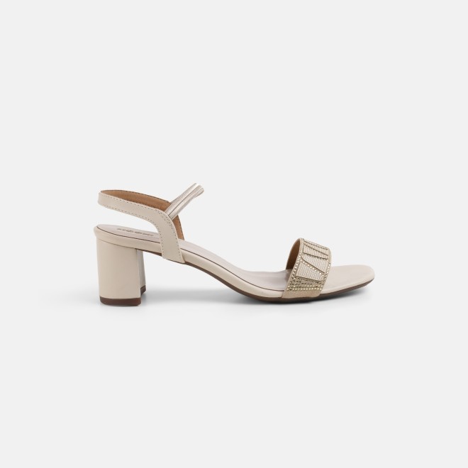 Mochi Women Off-white Party Sandals (SKU: 40-122-66-36)