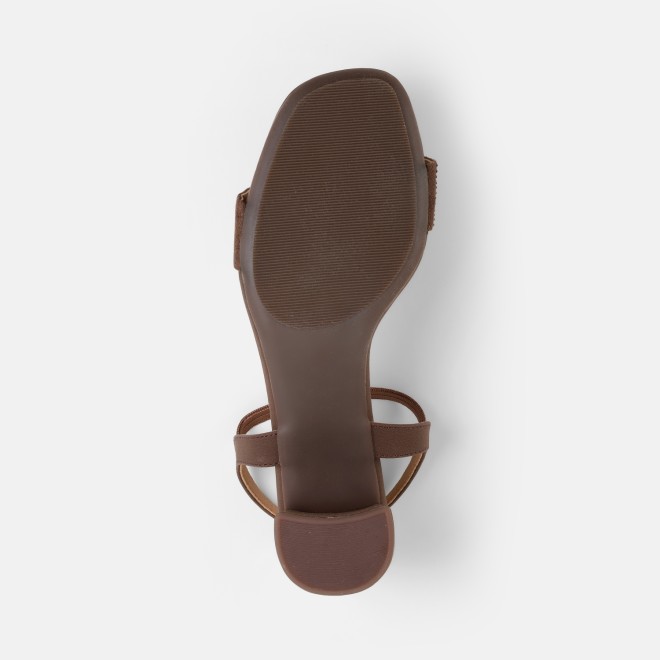 Mochi Women Brown Party Sandals (SKU: 40-122-12-36)