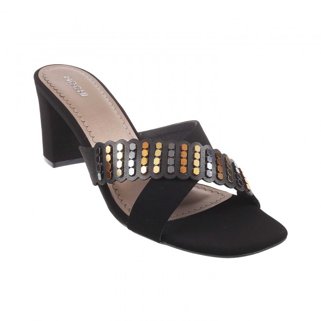 Mochi Women Black Casual Sandals (SKU: 40-125-11-36)