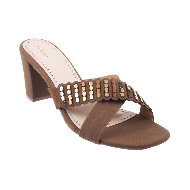 Mochi Women Brown Casual Sandals (SKU: 40-125-12-36)