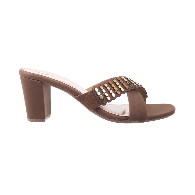 Mochi Women Brown Casual Sandals (SKU: 40-125-12-36)