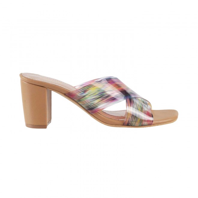 Mochi Women Beige Casual Sandals (SKU: 40-132-20-36)