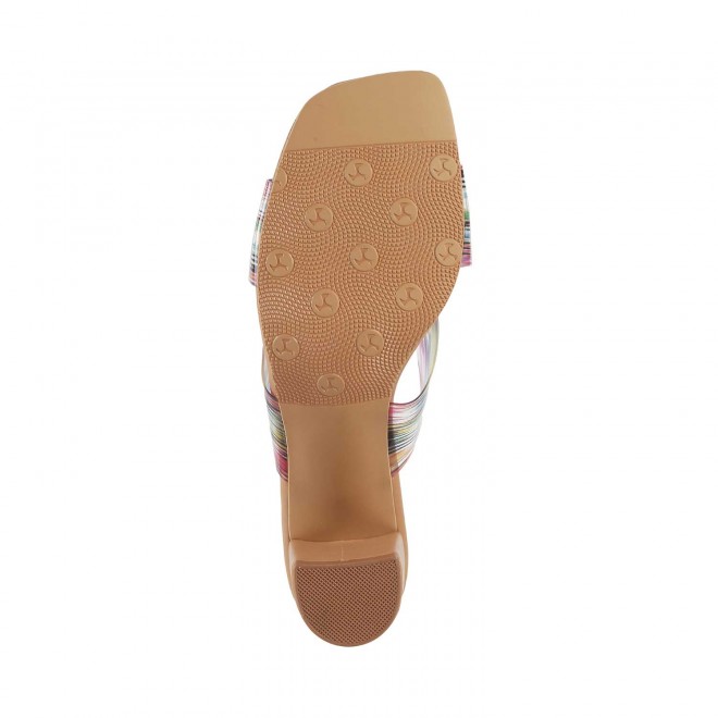 Mochi Women Beige Casual Sandals (SKU: 40-132-20-36)