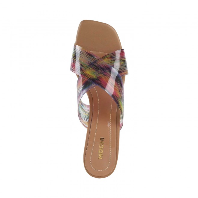 Mochi Women Beige Casual Sandals (SKU: 40-132-20-36)