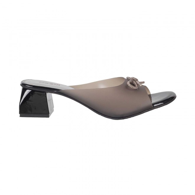 Mochi Women Black Party Sandals (SKU: 40-137-11-36)