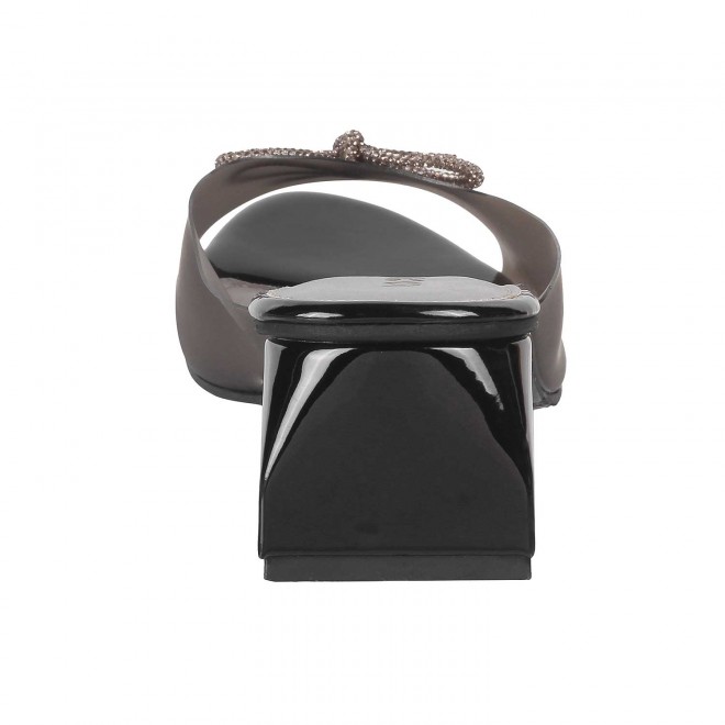 Mochi Women Black Party Sandals (SKU: 40-137-11-36)