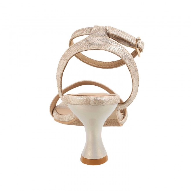 Mochi Women Gold Party Sandals (SKU: 40-141-15-41)