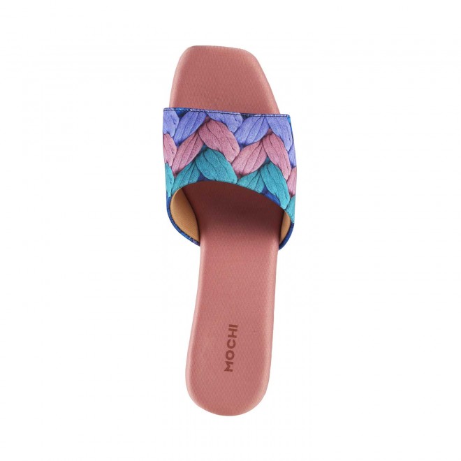 Mochi Women Peach Casual Sandals (SKU: 40-145-80-36)