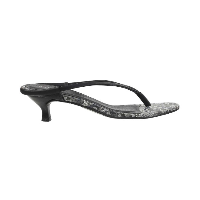 Mochi Women Black Casual Slip Ons (SKU: 40-198-11-40)