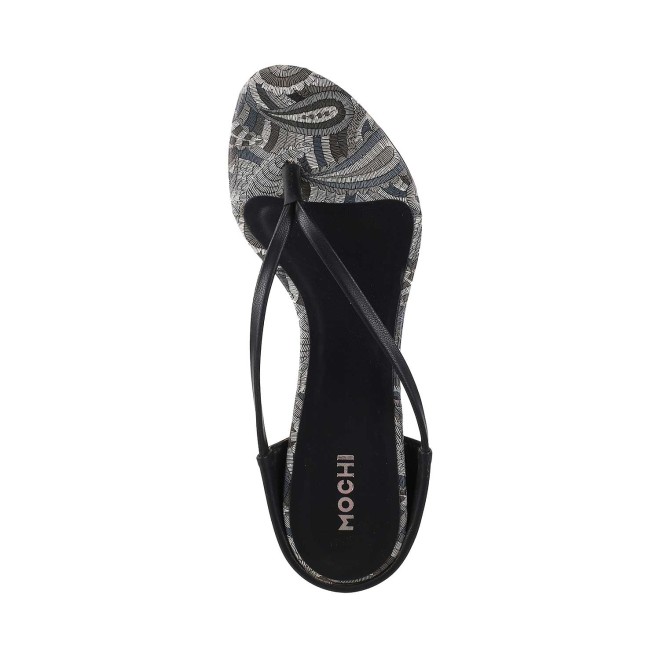Mochi Women Black Casual Slip Ons (SKU: 40-198-11-40)