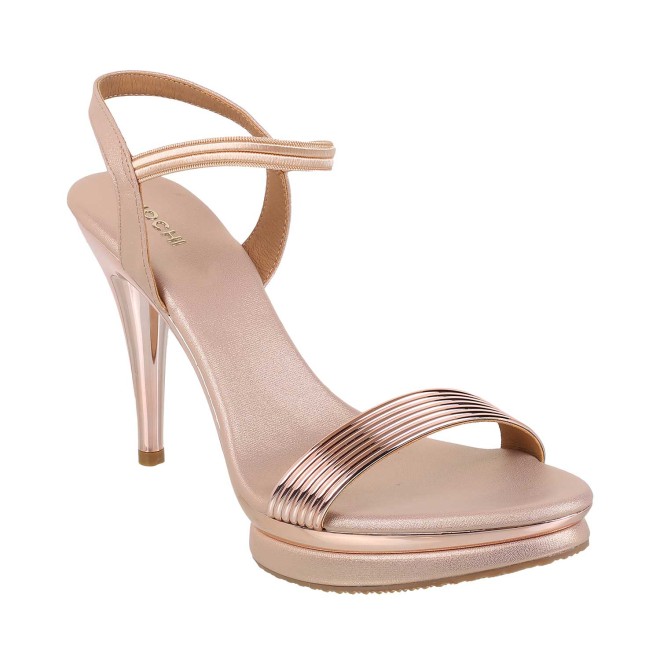 Mochi Women Rose-Gold Party Sandals (SKU: 40-208-52-36)