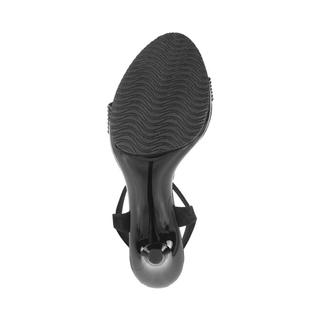 Mochi Women Black Party Sandals (SKU: 40-208-11-36)