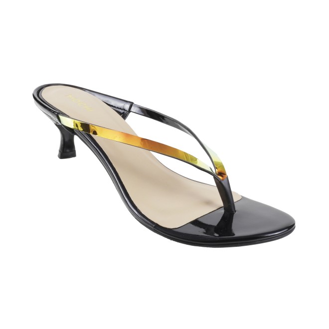 Mochi Women Black Casual Slippers (SKU: 40-2173-11-37)