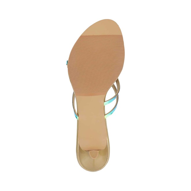 Mochi Women Antique-Gold Casual Slip Ons (SKU: 40-2174-28-39)