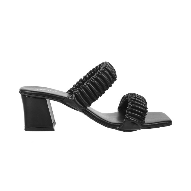 Mochi Women Black Casual Slip Ons (SKU: 40-2394-11-36)