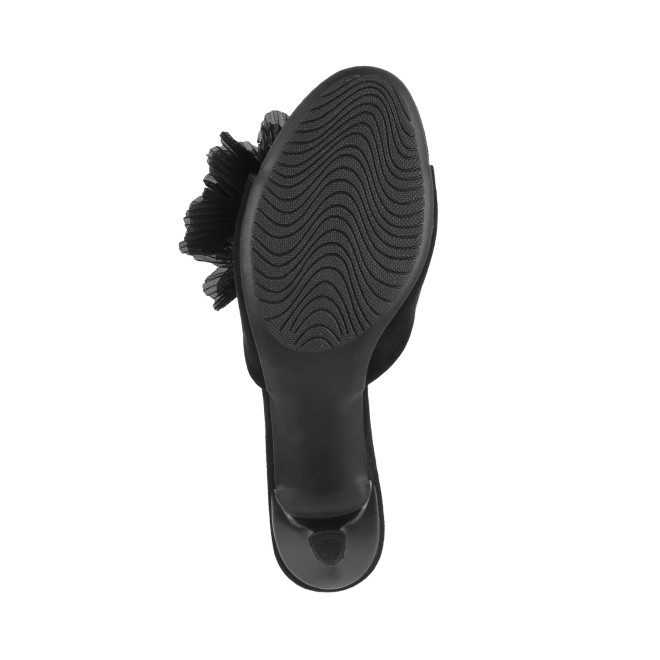 Mochi Women Black Casual Mules (SKU: 40-241-11-37)
