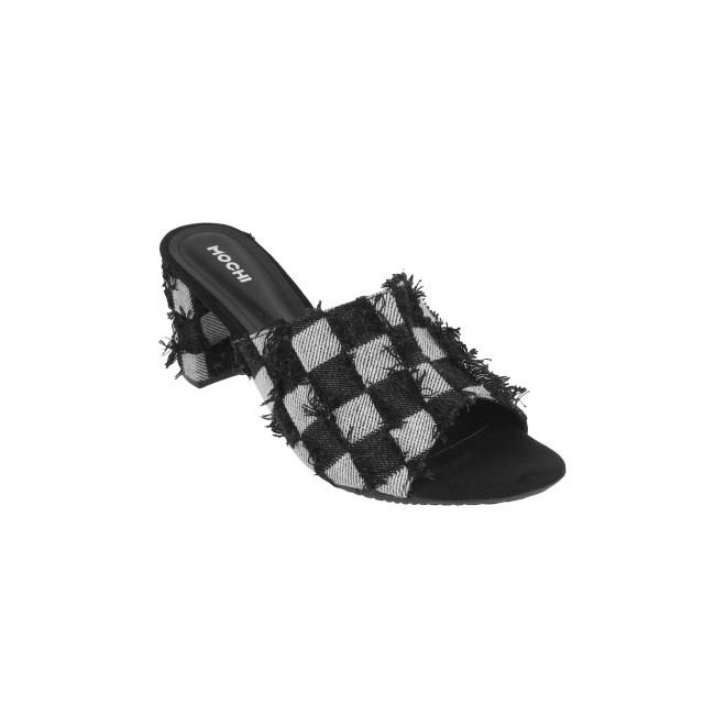 Mochi Women Black Casual Mules (SKU: 40-242-11-38)
