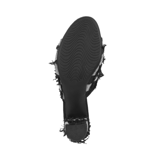 Mochi Women Black Casual Mules (SKU: 40-242-11-38)
