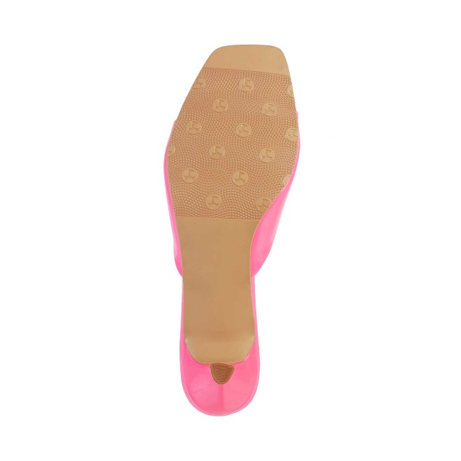 Mochi Women Pink Casual Slides (SKU: 40-2476-24-36)