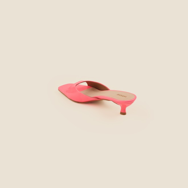 Mochi Women Pink Casual Slides (SKU: 40-2476-24-36)