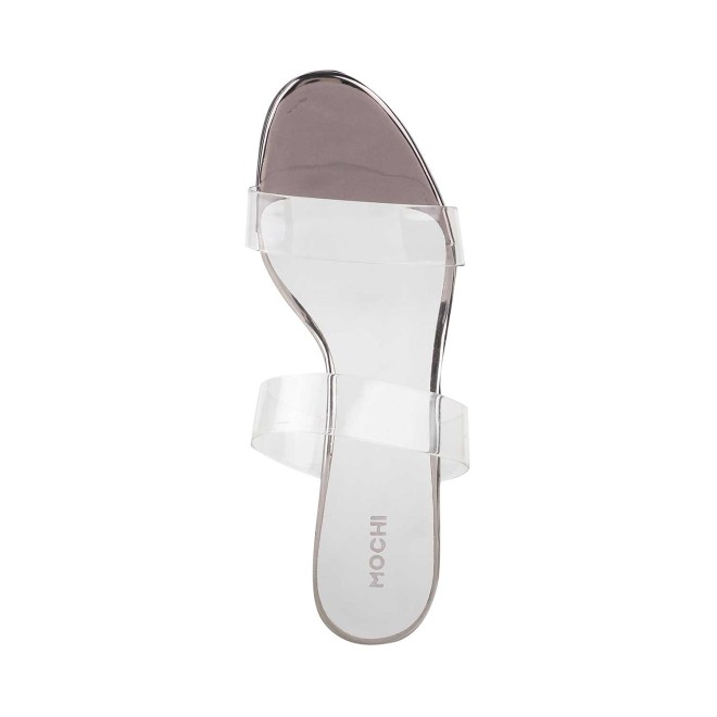 Mochi Women Gun-Metal Casual Sandals (SKU: 40-2508-29-36)