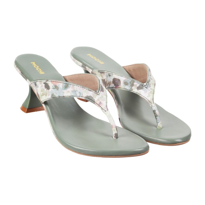 Women Green Casual Slip Ons