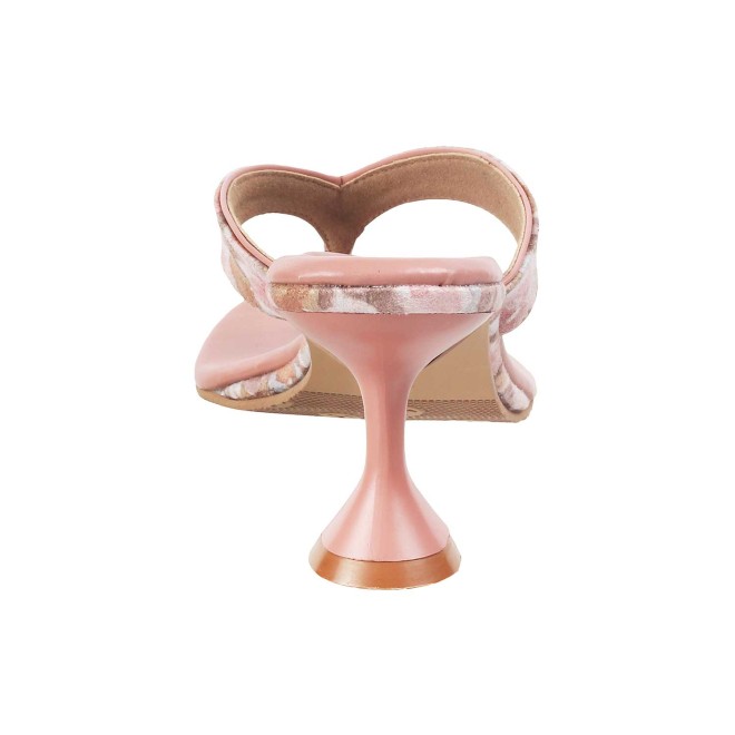 Mochi Women Pink Casual Slip Ons (SKU: 40-2509-24-37)