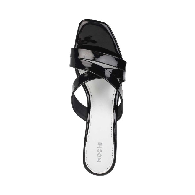 Mochi Women Black Casual Slip Ons (SKU: 40-2519-11-36)