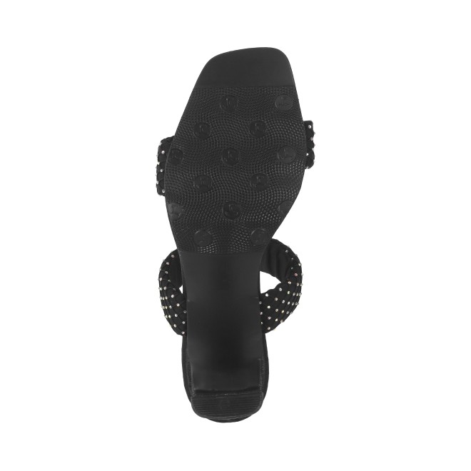 Mochi Women Black Casual Slip Ons (SKU: 40-252-11-36)