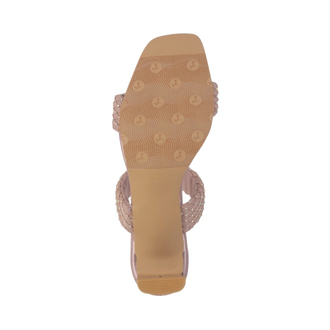 Mochi Women Pink Casual Slip Ons (SKU: 40-252-24-37)