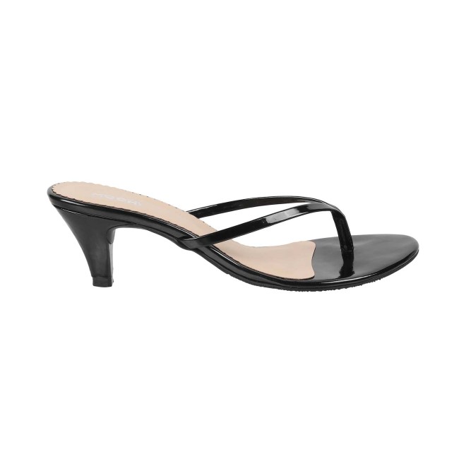 Mochi Women Black Casual Sandals (SKU: 40-2527-11-36)