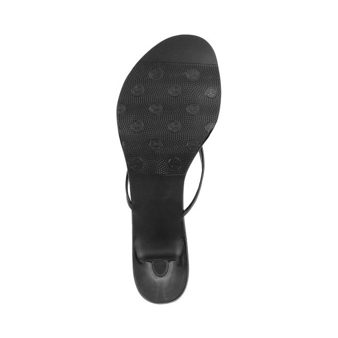 Mochi Women Black Casual Sandals (SKU: 40-2527-11-36)