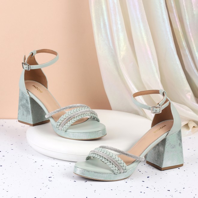 Women Green Casual Sandals