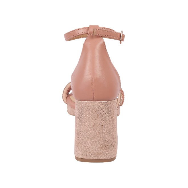 Mochi Women Peach Casual Sandals (SKU: 40-253-80-37)