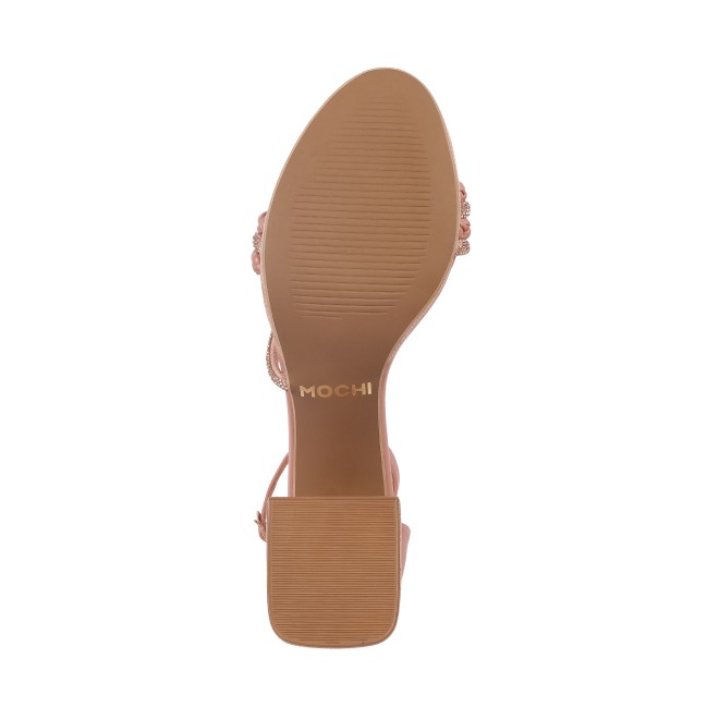 Mochi Women Peach Casual Sandals (SKU: 40-253-80-37)