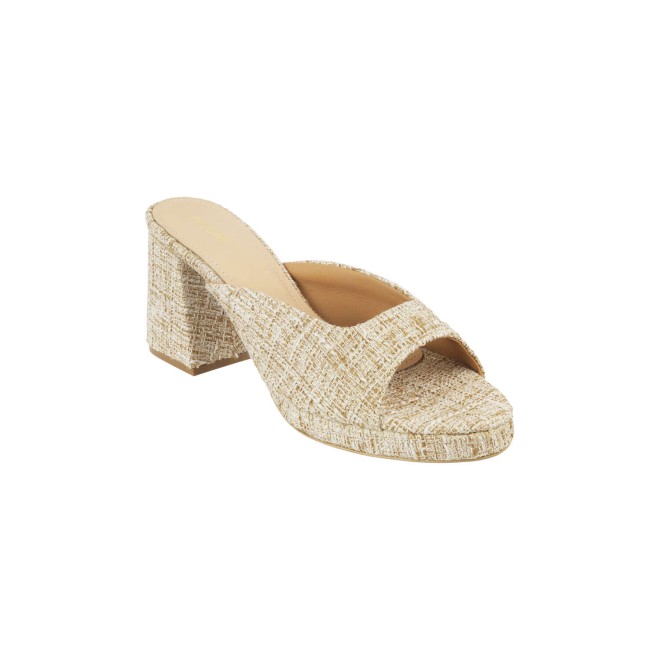 Mochi Women Beige Casual Sandals (SKU: 40-255-20-39)