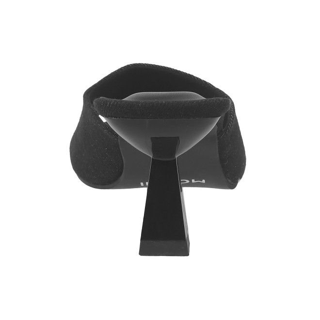 Mochi Women Black Ethnic Slip Ons (SKU: 40-283-11-39)