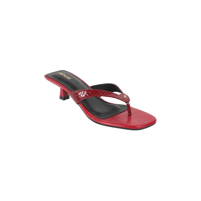 Mochi Women Red Casual Slippers (SKU: 40-285-18-37)