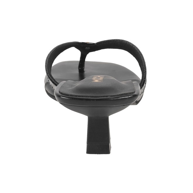 Mochi Women Black Casual Slippers (SKU: 40-285-11-38)
