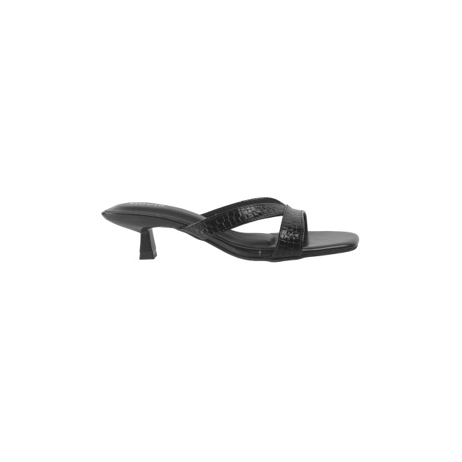 Mochi Women Black Casual Slip Ons (SKU: 40-286-11-38)