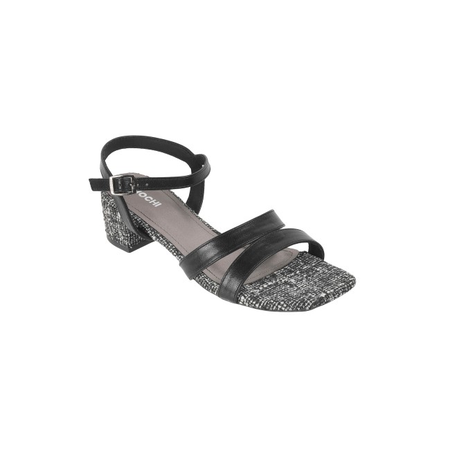 Mochi Women Black Casual Sandals (SKU: 40-306-11-37)