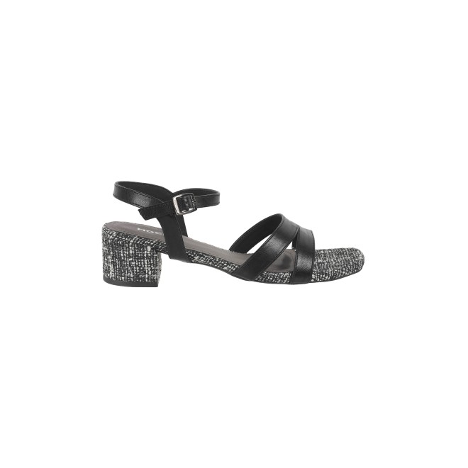 Mochi Women Black Casual Sandals (SKU: 40-306-11-37)
