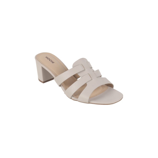 Mochi Women Grey Casual Slip Ons (SKU: 40-311-14-36)