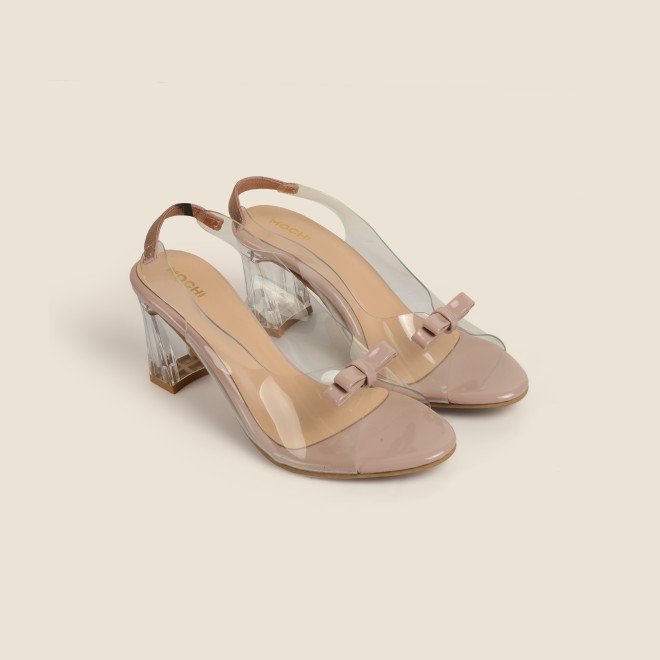 Mochi Women Peach Casual Sandals (SKU: 40-342-80-37)