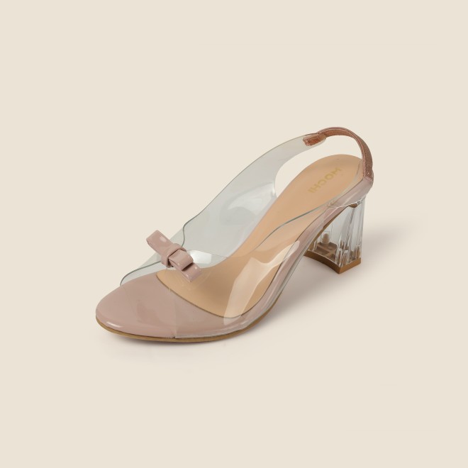Mochi Women Peach Casual Sandals (SKU: 40-342-80-37)