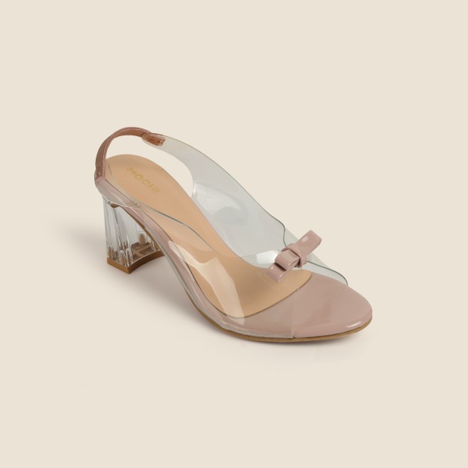 Mochi Women Peach Casual Sandals (SKU: 40-342-80-37)