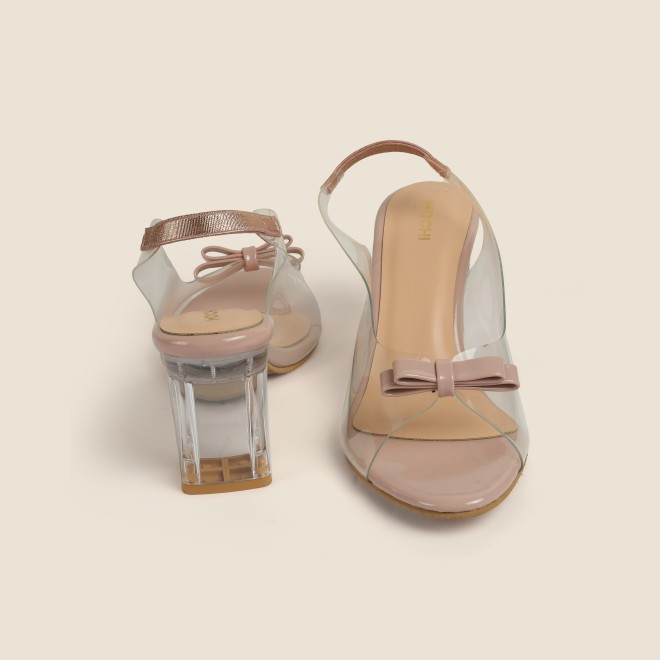 Mochi Women Peach Casual Sandals (SKU: 40-342-80-37)