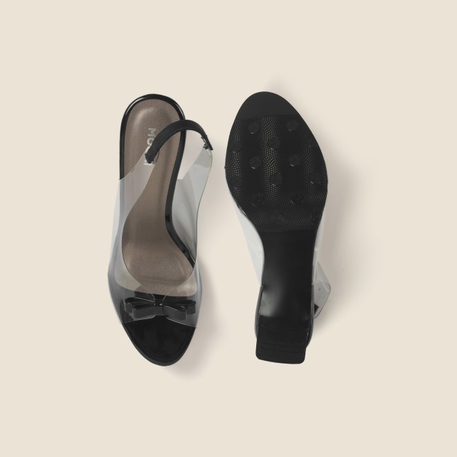 Mochi Women Black Casual Sandals (SKU: 40-342-11-36)